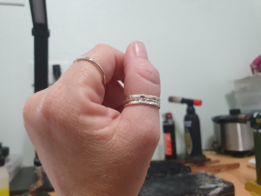 Twisted Ring Stack