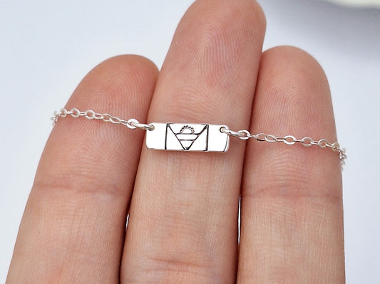 Antigua Flag Bar Necklace