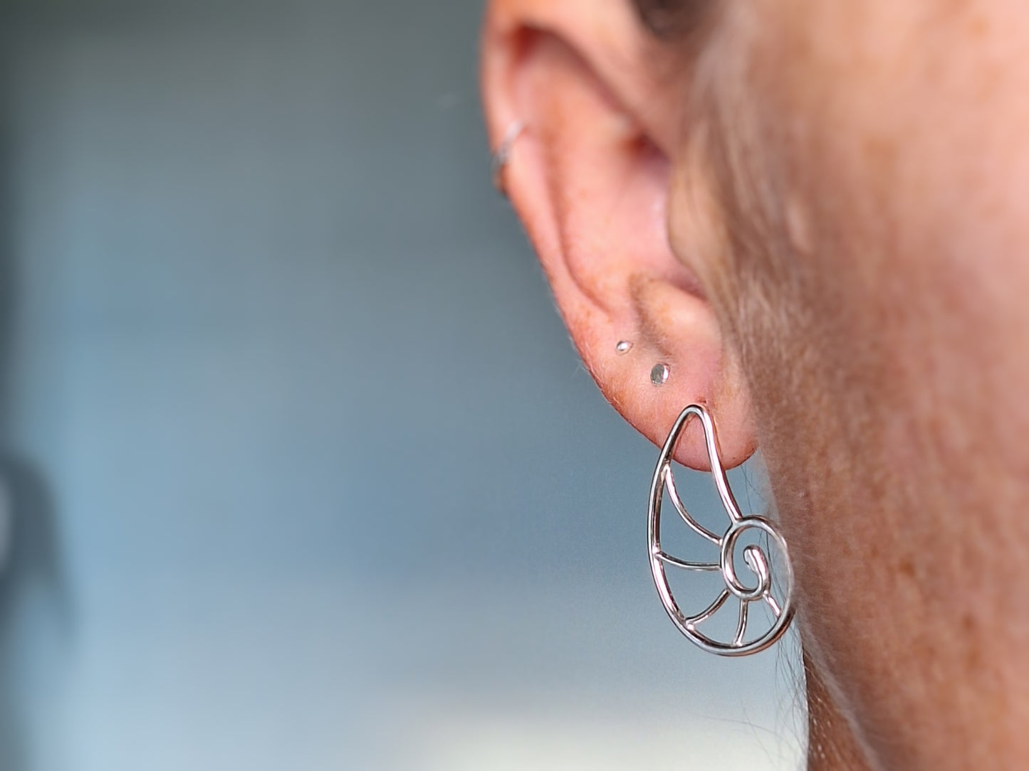 Nautilus Earrings