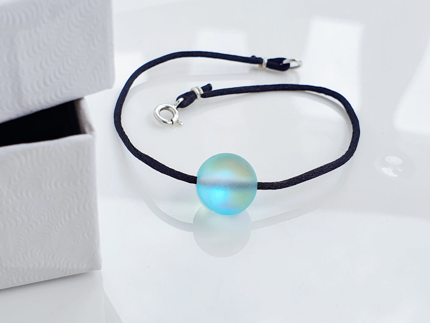 Aura Quartz Cord Bracelet