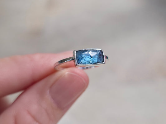 Baguette Kyanite Ring