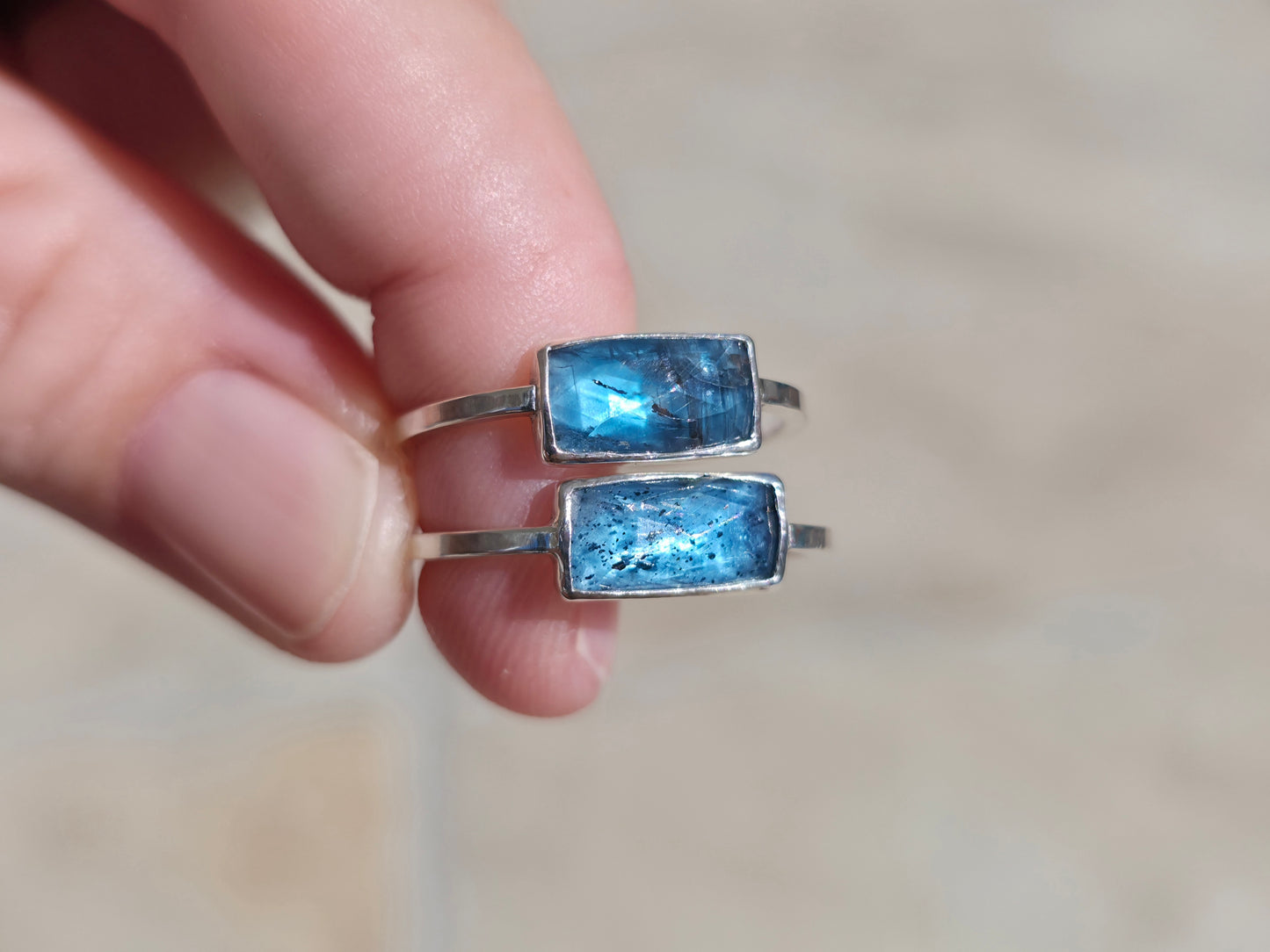 Baguette Kyanite Ring