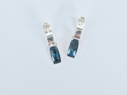 Baguette Kyanite Bar Hoops