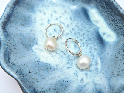 Pearl Hoops