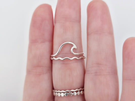 Wave Ring Stack